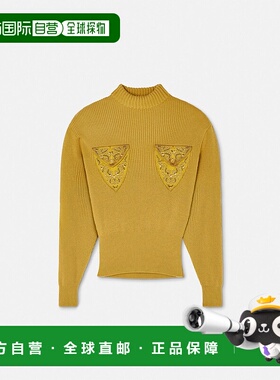 欧洲直邮VERSACE 范思哲 25秋冬 1021434-1A16204_1YD10 女士 针