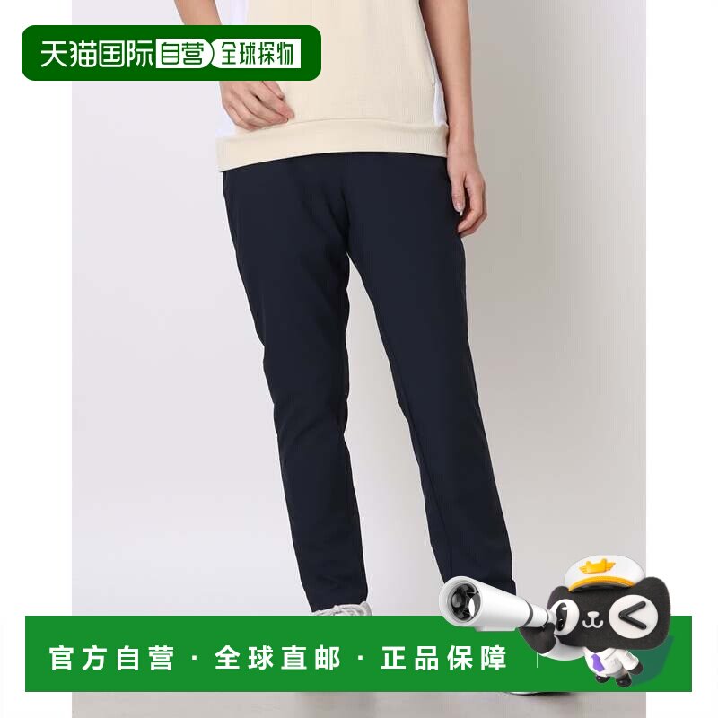 日本直邮女士休闲九分裤 LT6SLP40L 藏青色高弹跑步运动
