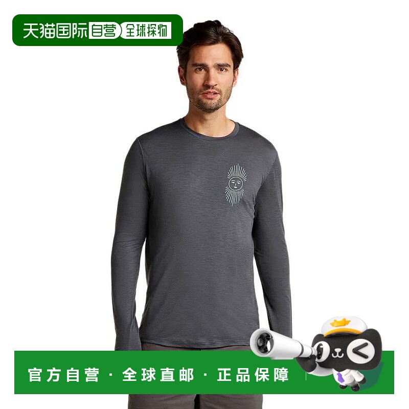 香港直邮ICEBREAKER 美丽诺150 Tech Lite Solar 长袖T恤 男士