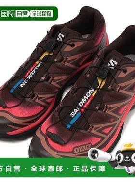 日本直邮Salomon XT-6 SKYLINE 黑色和红色运动鞋男女通用款L4787