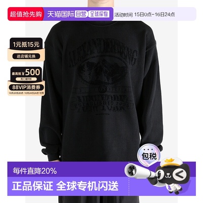 美国直邮ALEXANDER WANG - Unisex Boxy Long Sleeves Graphic T-