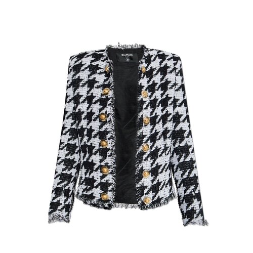 1h可退 香港直邮BALMAIN 女士外套 FF1SM508CG17GAB AW2025 花色