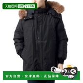 8091561 韩国直邮BURBERRY 人造毛皮饰边尼龙派克大衣 夹克