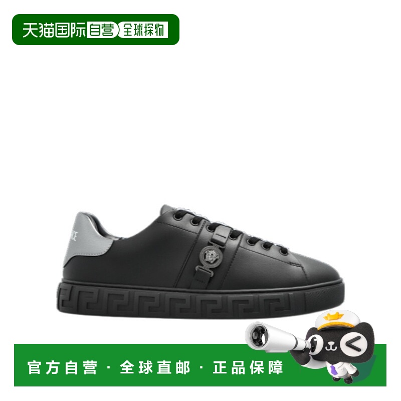 香港直邮VERSACE 25FW 系带低帮休闲鞋 Men范思哲