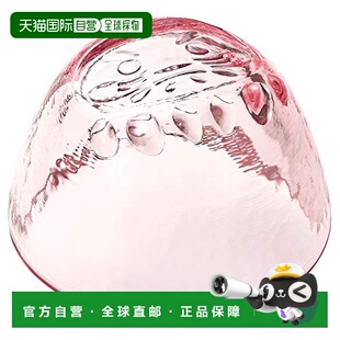 【日本直邮】Aderia阿德利亚酒杯 江户硝子 达摩 粉色 70ml 日本