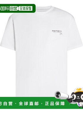 香港直邮潮奢 CARHARTT WIP 男士 白色棉质T恤 I03600702XX