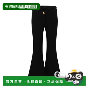 SS2025 1h可退 BW6A80J0371930OR 男童长裤 黑色 香港直邮BALMAIN