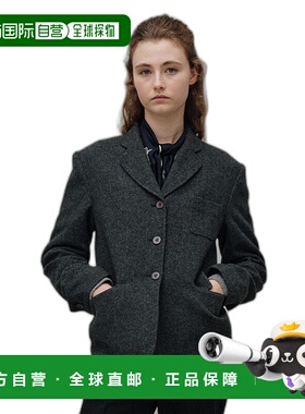 韩国直邮NOTHING WRITTEN韩国设计师款中性简约气质新款夹克30611