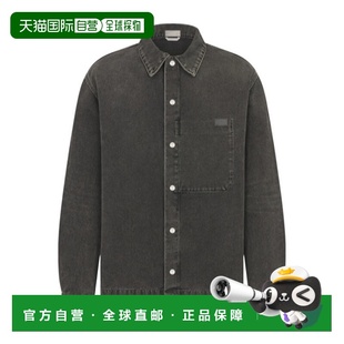 413D488B351X迪奥 衬衫 香港直邮Dior 徽标细节长袖