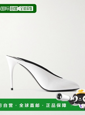 1h可退 香港直邮潮奢 Alaia 女士 60 漆皮浅口鞋 AA3M048CK168010