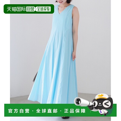 日本直邮SLOBE IENA 女装 纯棉V领A字连衣裙 26040912043020