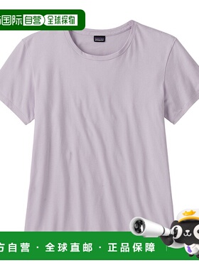 日潮跑腿Patagonia巴塔哥尼亚 女款再生有机认证棉质T恤 FGLP XS