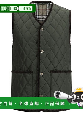 香港直邮BURBERRY 男士夹克 8100839C1748-8 SS2025 绿色