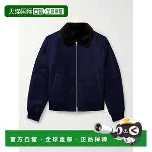 皮毛内里拉绒羊毛夹克 男士 MPO242027BLUE 香港直邮Mr