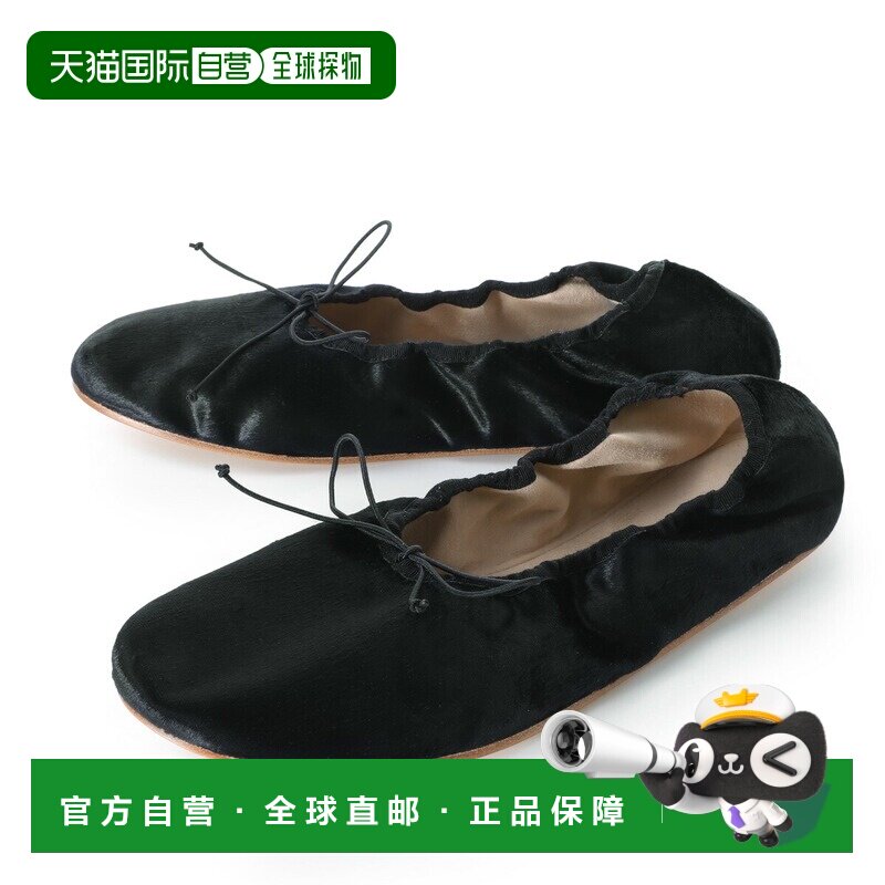 日本直邮THE ROW ROUND BALLET 芭蕾平底鞋 黑色 女士f1637 w01 b