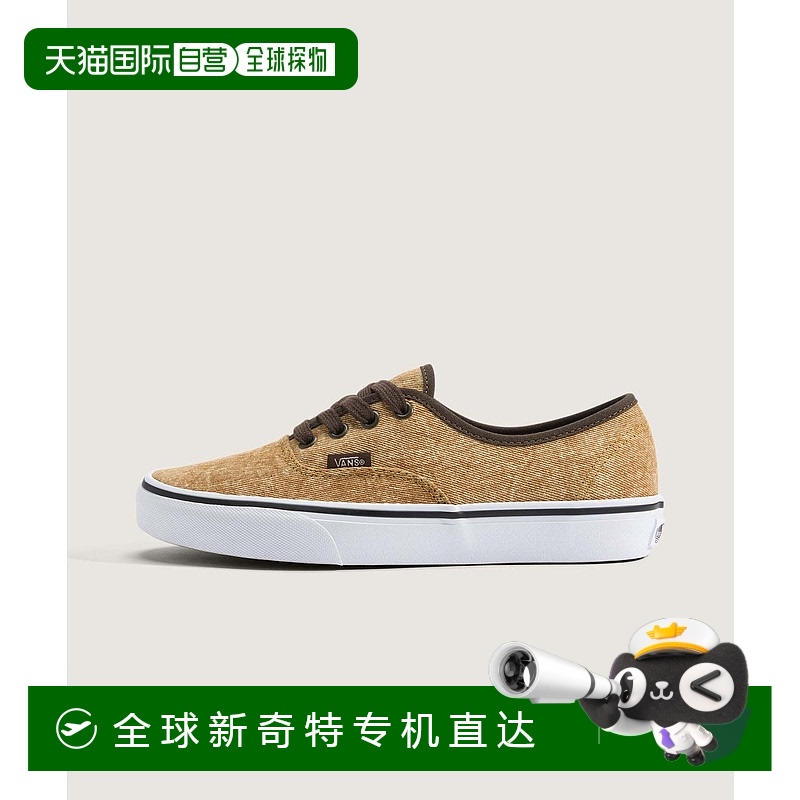 1h可退 日本直邮VANS 男女同款 经典帆布鞋 Authentic 系带低帮休