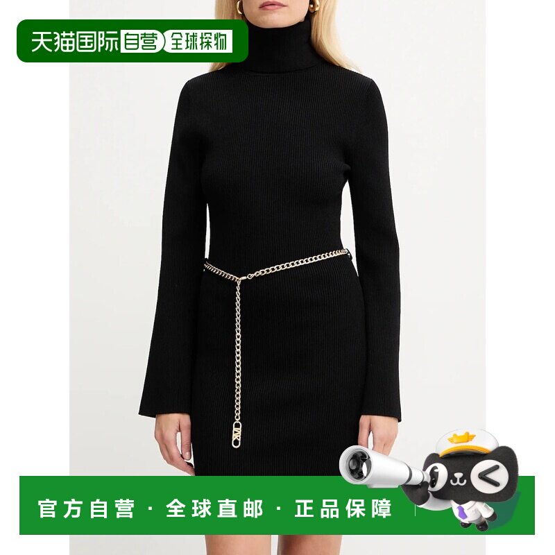 香港直邮MICHAEL KORS 女士连衣裙 MF583C633D001 AW2025 黑色