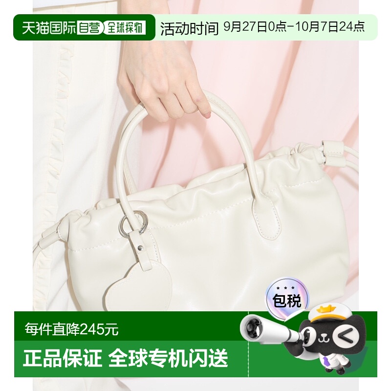 1h可退 日本直邮tocco closet 女士心形吊饰2WAY斜挎包 186196412
