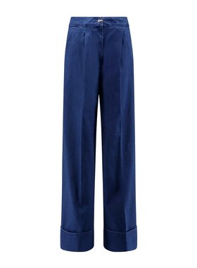 VALENTINO 女士牛仔裤 BDD19D94B558 SS2025 蓝色 口袋牛仔长裤