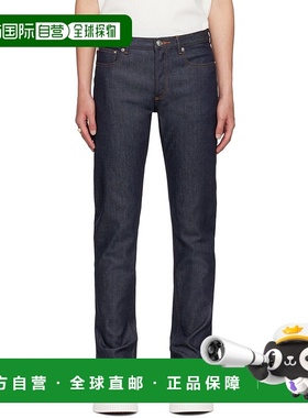 1h可退 香港直邮潮奢 A.P.C. 男士 蓝色 Petit New Standard 牛仔