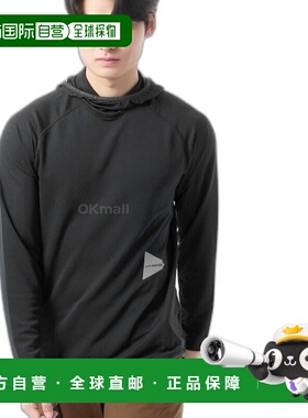 韩国直邮AND WANDER Dry Jersey Ls 连帽衫 - 黑色 (5744264127-0