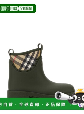 香港直邮BURBERRY 女士靴子 8111711C1173 AW2025 绿色 LF MARSH