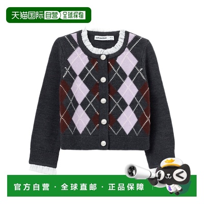 1h可退 香港直邮SELF-PORTRAIT 女童夹克 RS26732CGR SS2026 黑色