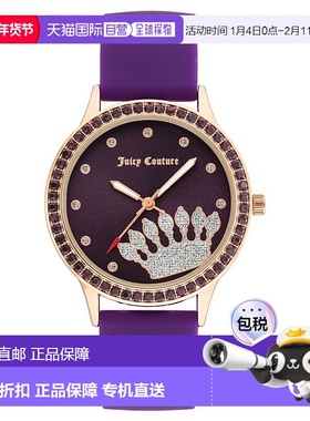 自营Juicy Couture 硅胶女士手表 - 紫色 新款 美国奥莱直发