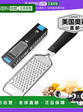 zulay kitchenProfessional Stainless Steel Flat Handheld Chee