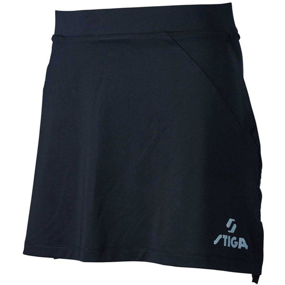 日本直邮STIGA乒乓球裙专业黑色乒乓球18090301-