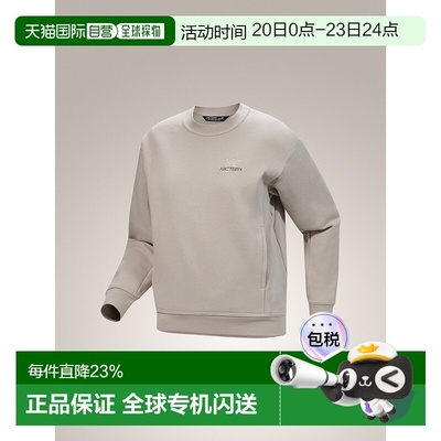 加拿大直邮arcteryx Emblem Fleece 女士圆领抓绒衣
