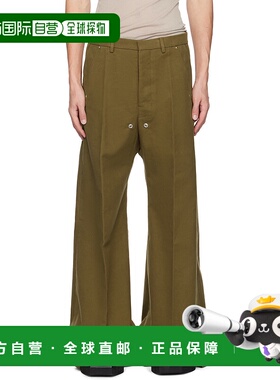 香港直邮Rick Owens 阔腿休闲裤 RU02D6353TB直筒裤