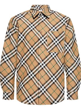 BURBERRY 男士衬衫 8095342SIPC1202 AW2024 棕色