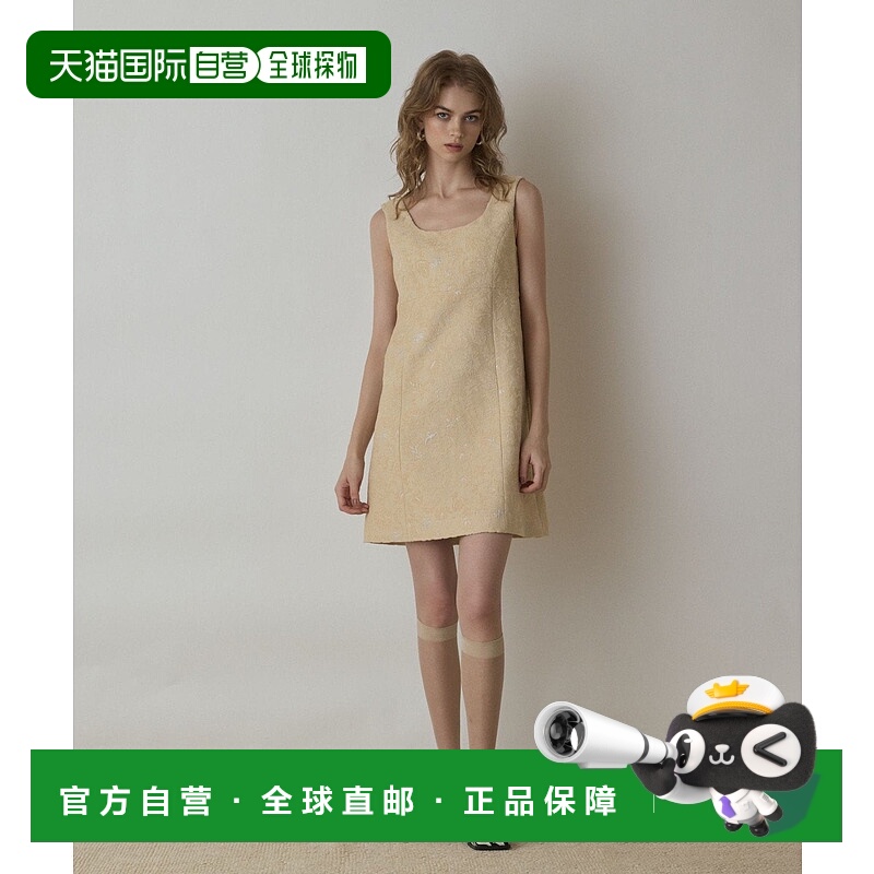 日本直邮GRACE CONTINENTAL Sarasaja Guard 迷你连衣裙