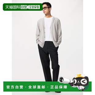 日潮跑腿UNIQLO优衣库 修身九分裤/常规版型 482886