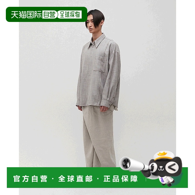 韩国直邮COOR 衬衫 CXC2SO13-LBW潮流时尚百搭舒适 简约高级感