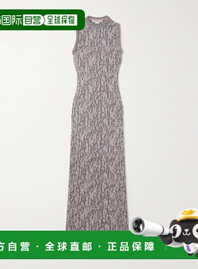 1h可退 香港直邮Acne Studios 艾克妮 女士 提花针织无袖连衣裙 A