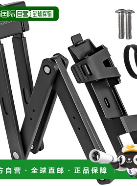 【日本直邮】GORIX 自行车锁 GX-480 钢制 防锈 可折叠 950mm