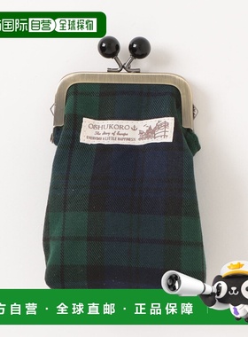 1h可退 日本直邮欧州航路 女士英国风格格纹手工钱包 LCDP4106