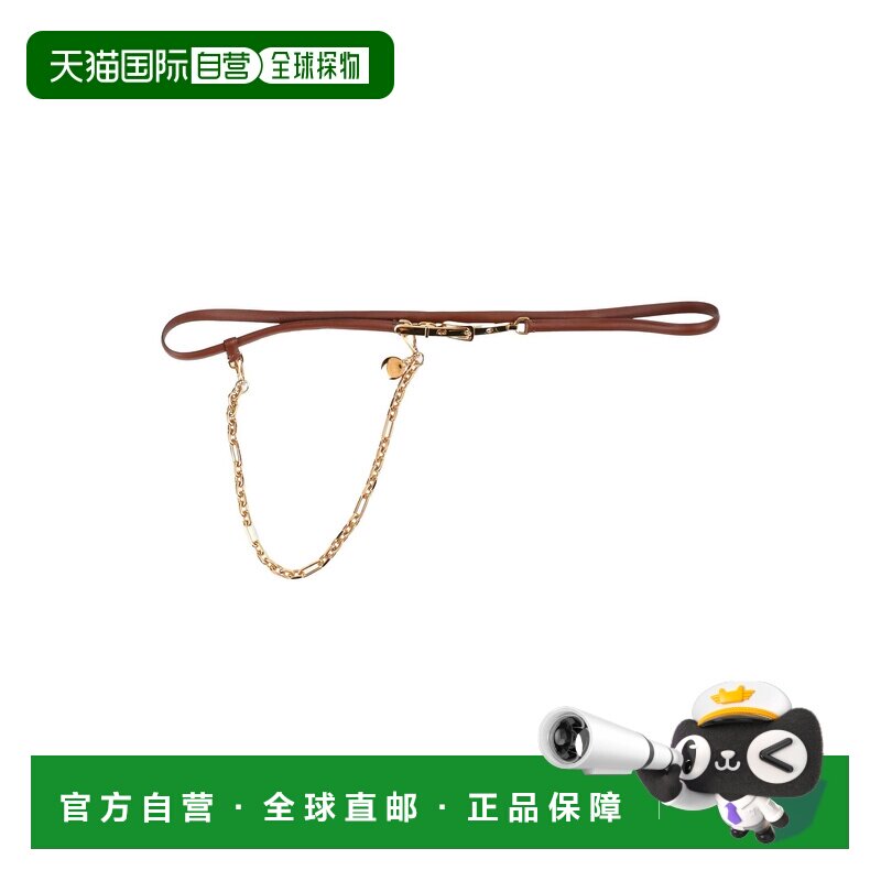 1h可退 香港直邮Etro 艾特罗 女士 细款皮带 brown棕色 舒适时尚