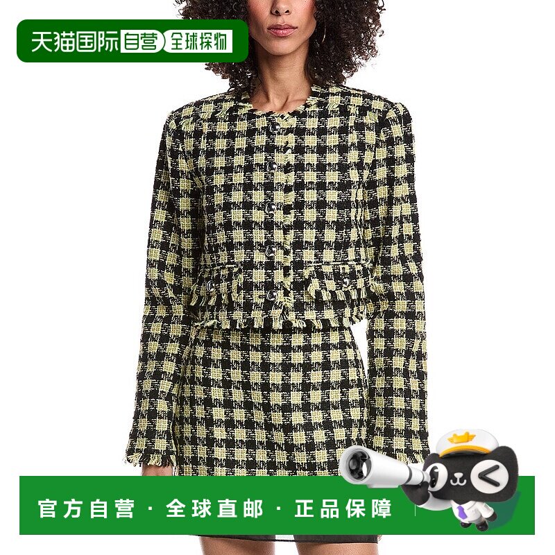 自营Toccin Lainey Cropped Jacket - black 美国奥莱直发