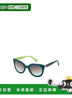 香港直邮MARC JACOBS 女士眼镜 MJ561SLG9 AW2024 蓝色 徽标太阳