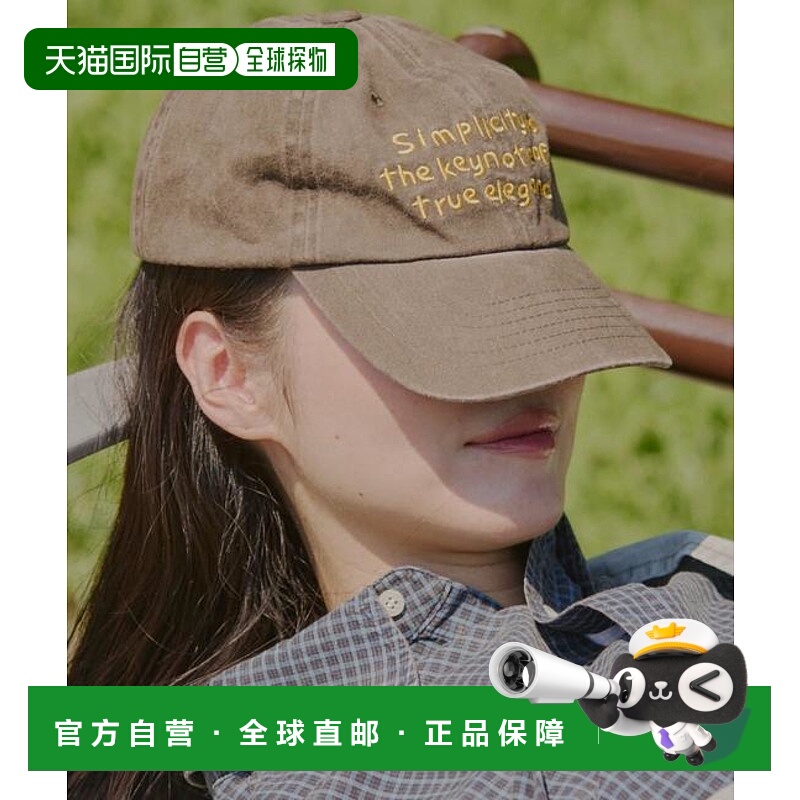 1h可退 日本直邮官方授权 Kastane 【WHIMSIC】水洗染色标志棒球