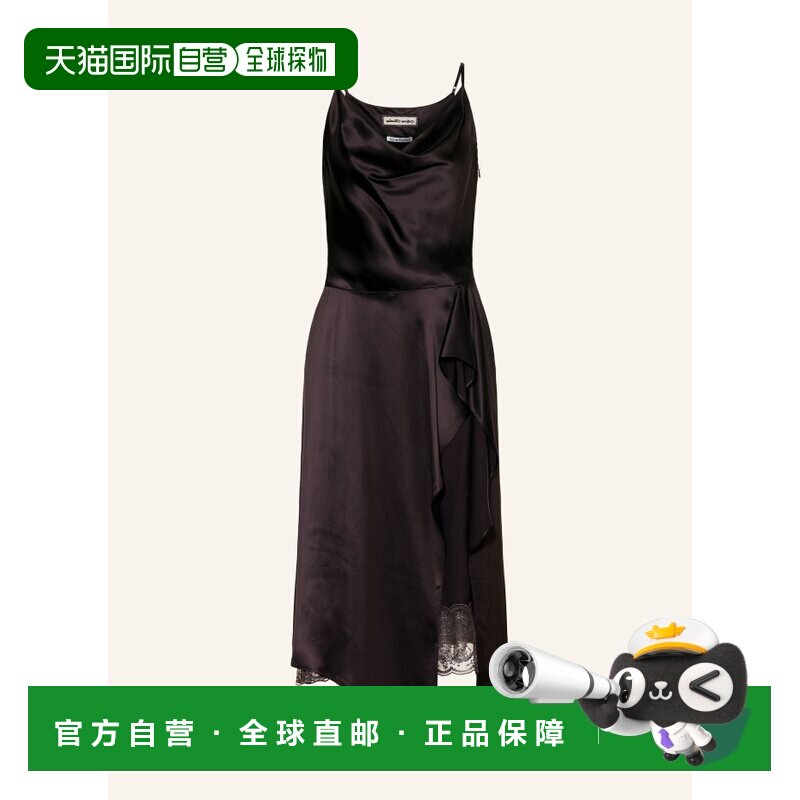香港直邮ACNE STUDIOS 女士连衣裙 100316116815000 CO 深棕色图片