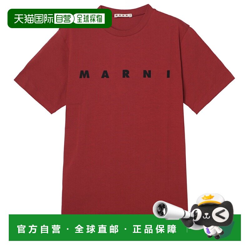 MARNI 儿童 女孩和女士圆领 T恤（m002mv m00rf 0m100）
