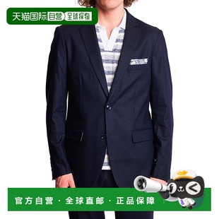 paisley 蓝色 亚麻混纺夹克 美 gray佩斯利和灰色多佛修身 自营