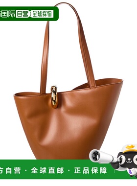 自营 Jacquemus Bambola中号皮革手提包-橙色托特包 美国直发奥莱