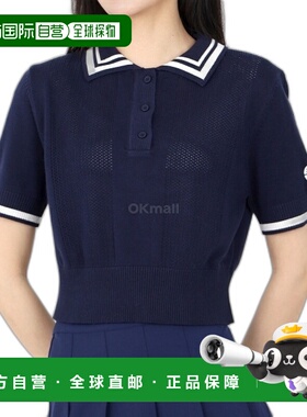 韩国直邮Sergio Tacchini PERLA 针织短款 POLO (UKS24W10118-海)