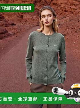 香港直邮Miu Miu 长袖开衫 MMF87813KW羊绒