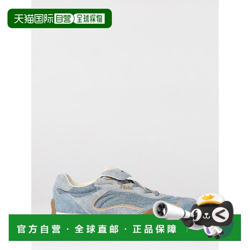 香港直邮FENDI 女士运动鞋 8E8820AYFDF1TZ6 CO 蓝色 Sneakers Wa